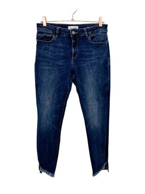 DL1961 Margaux Instasculpt Ankle Skinny Jeans Crawford Wash Size 30